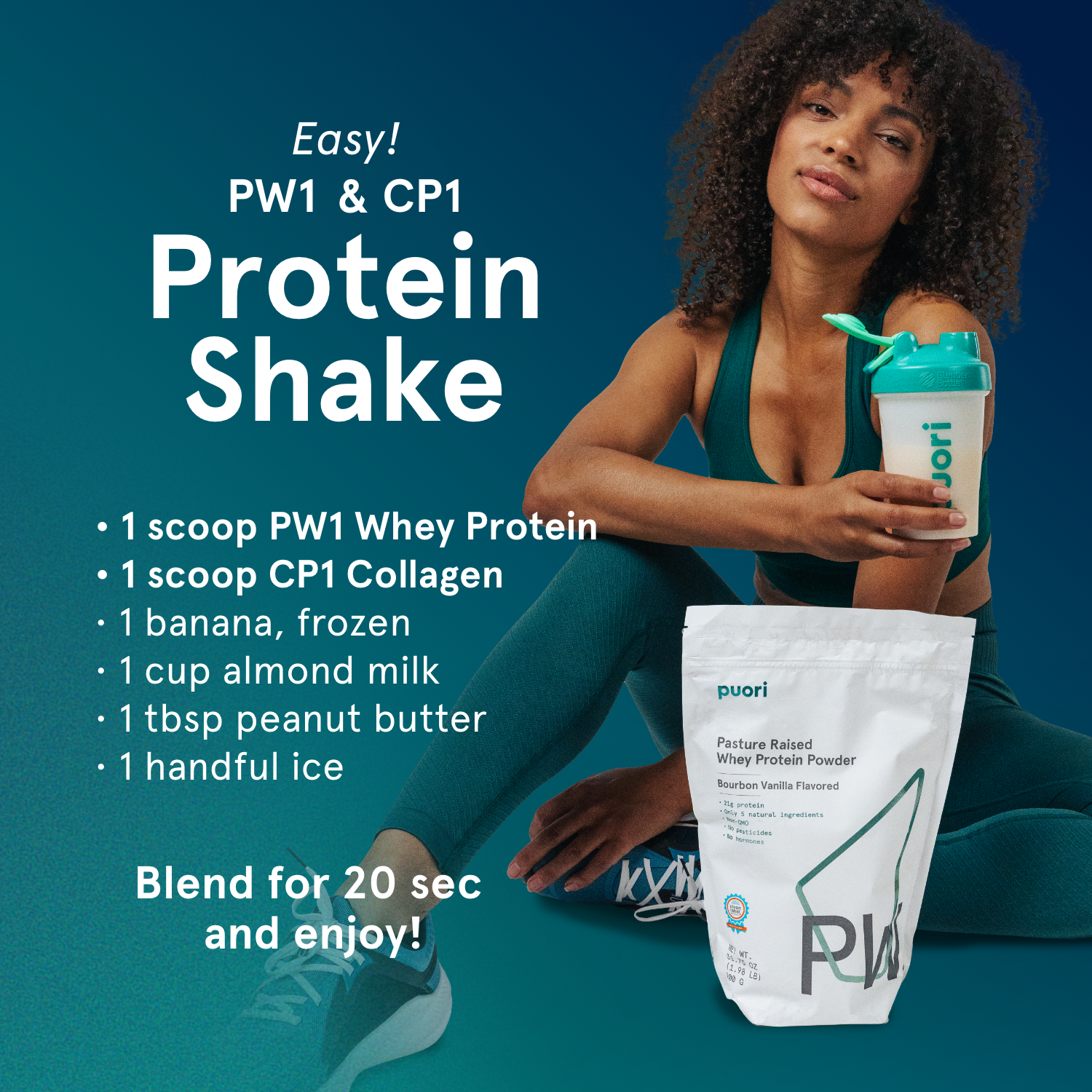 PW1 - Grass-fed Whey Protein with Dark Chocolate